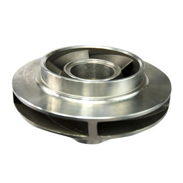 Investment casting lost wax cast stainless steel impeller