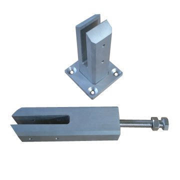 CNC machining glass clamp