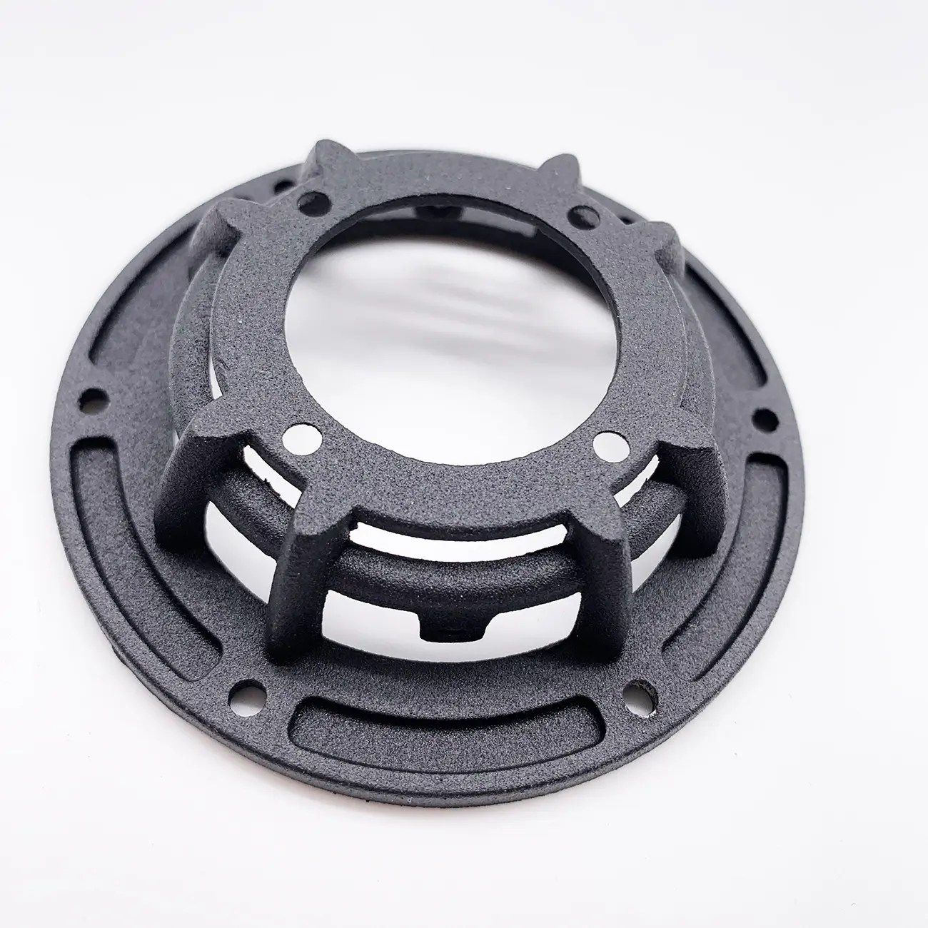 Powder coated die casting cast cover